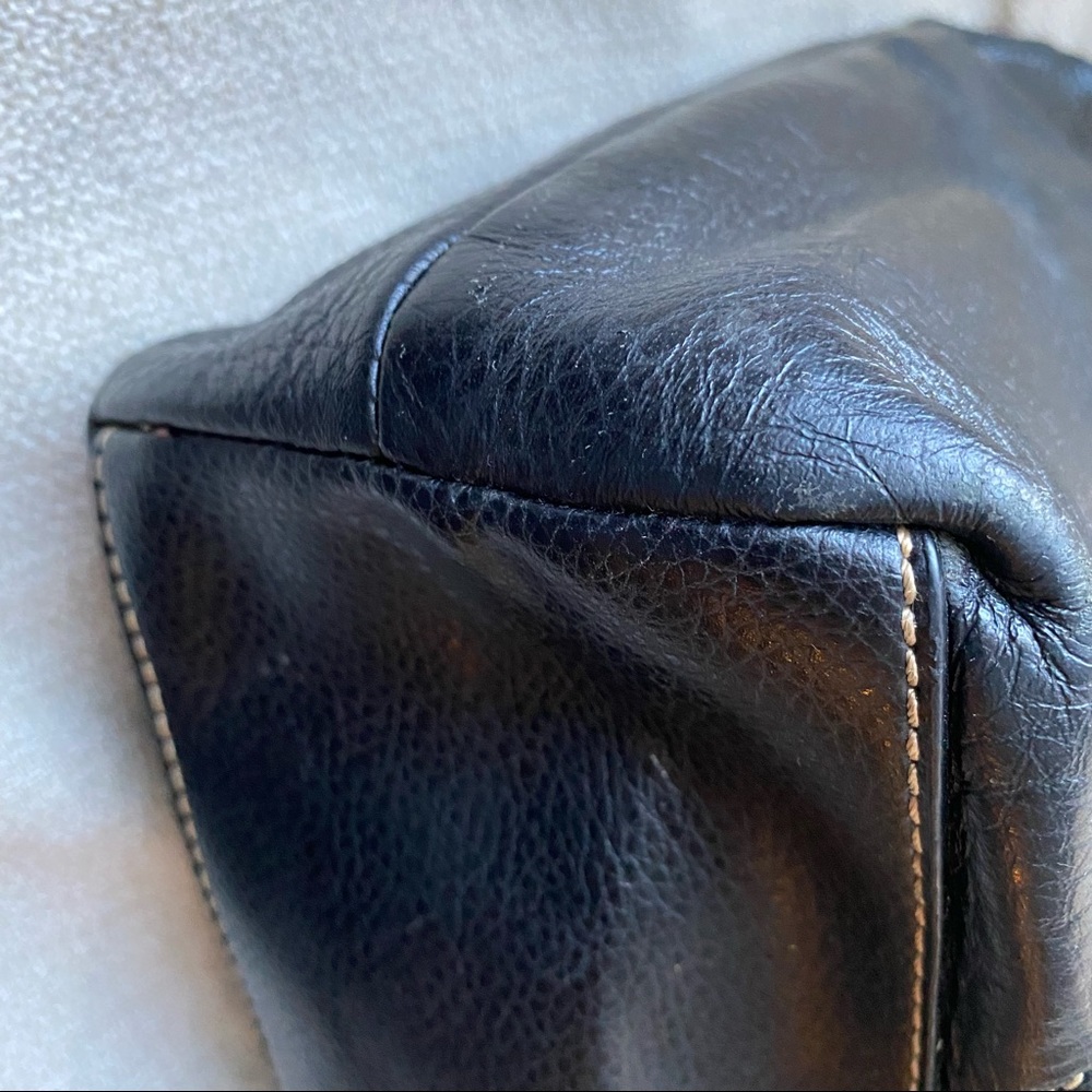 The Sak Black Leather Shoulder Bag - Picture 10 of 11